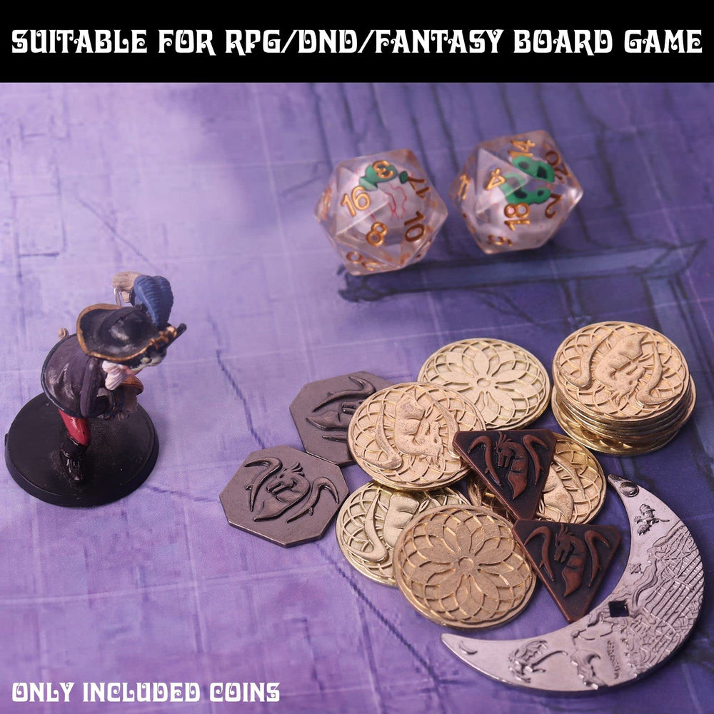 Byhoo DND coins on gaming table ready for quick currency trades