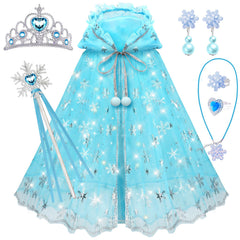 BYHTTKIGM princess dress-up set for girls with soft fabrics for comfy pretend play