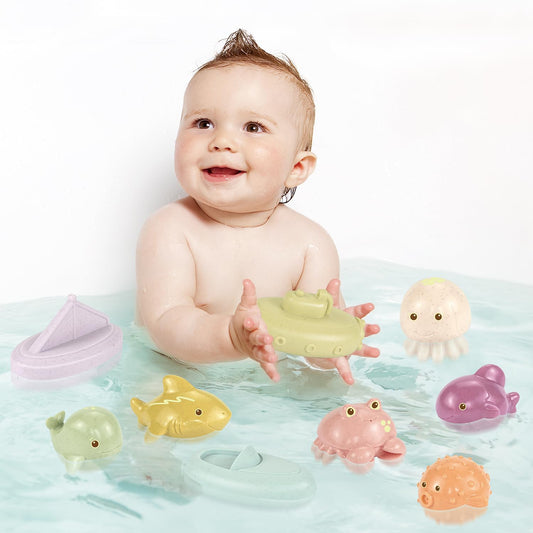 BYKASIST soft-grip bath toys give tiny hands a gentle, secure hold