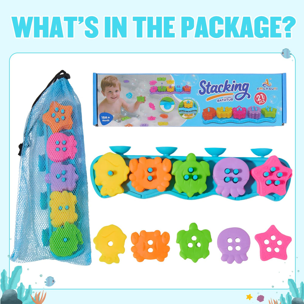 BYKASIST soft flexible rubber bath toys with smooth edges