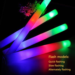 Sturdy box packaging keeps 160 glow sticks organized and protected