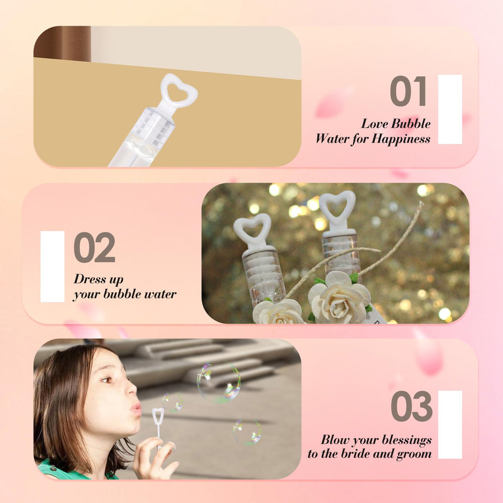 Bymugo bubble wands arranged for display and easy access.