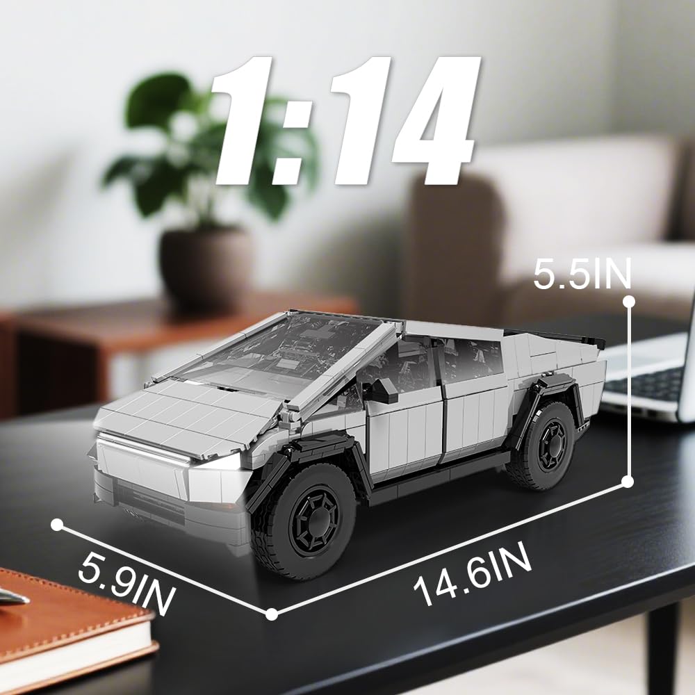 BYWBRICKIFY light-up car building set showing movement feature for interactive play
