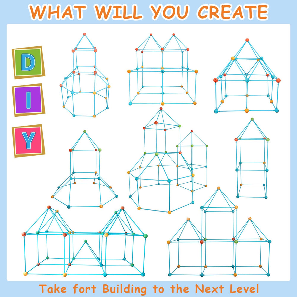 BZseed Fort Building Kit teepee scene creates cozy, screen-free reading corners