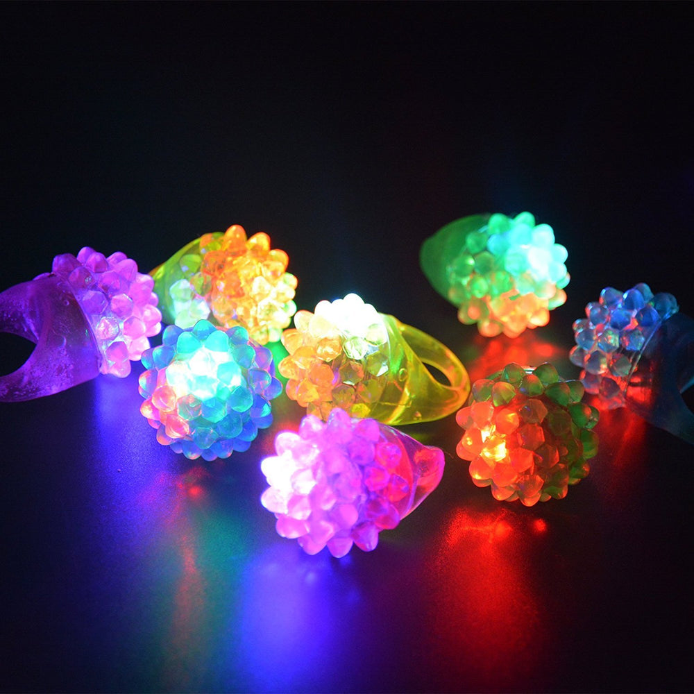 C&H Solutions rings worn on hand offer playful glow