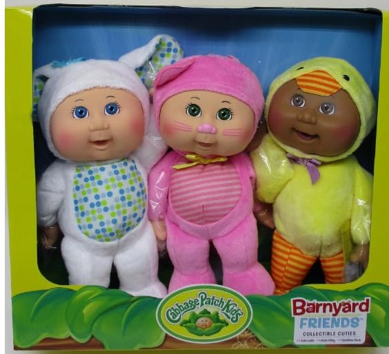 Gift-ready Cabbage Patch Kids Barnyard Friends 3-Pack set