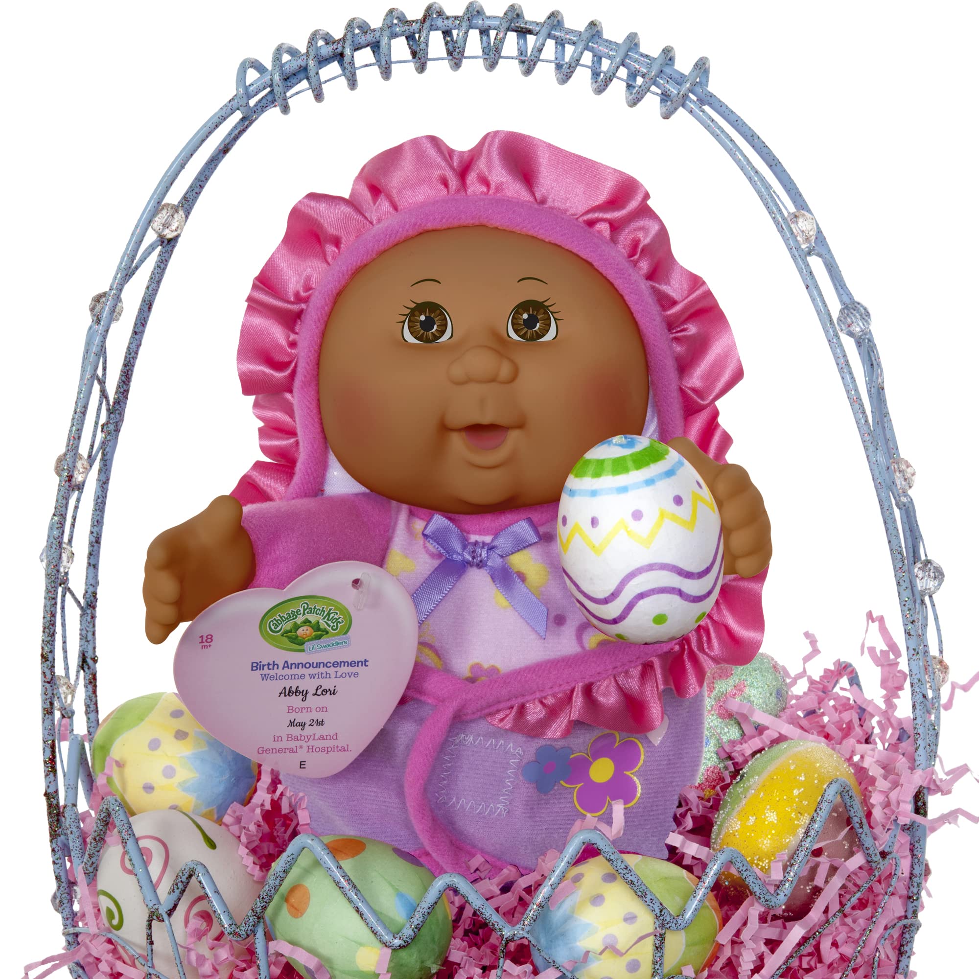 Cabbage Patch Kids 9-inch doll suits Easter baskets and stocking stuffers beautifully.