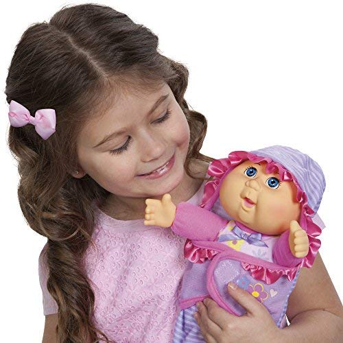 Cabbage Patch removable swaddle detail supports easy care and cuddling