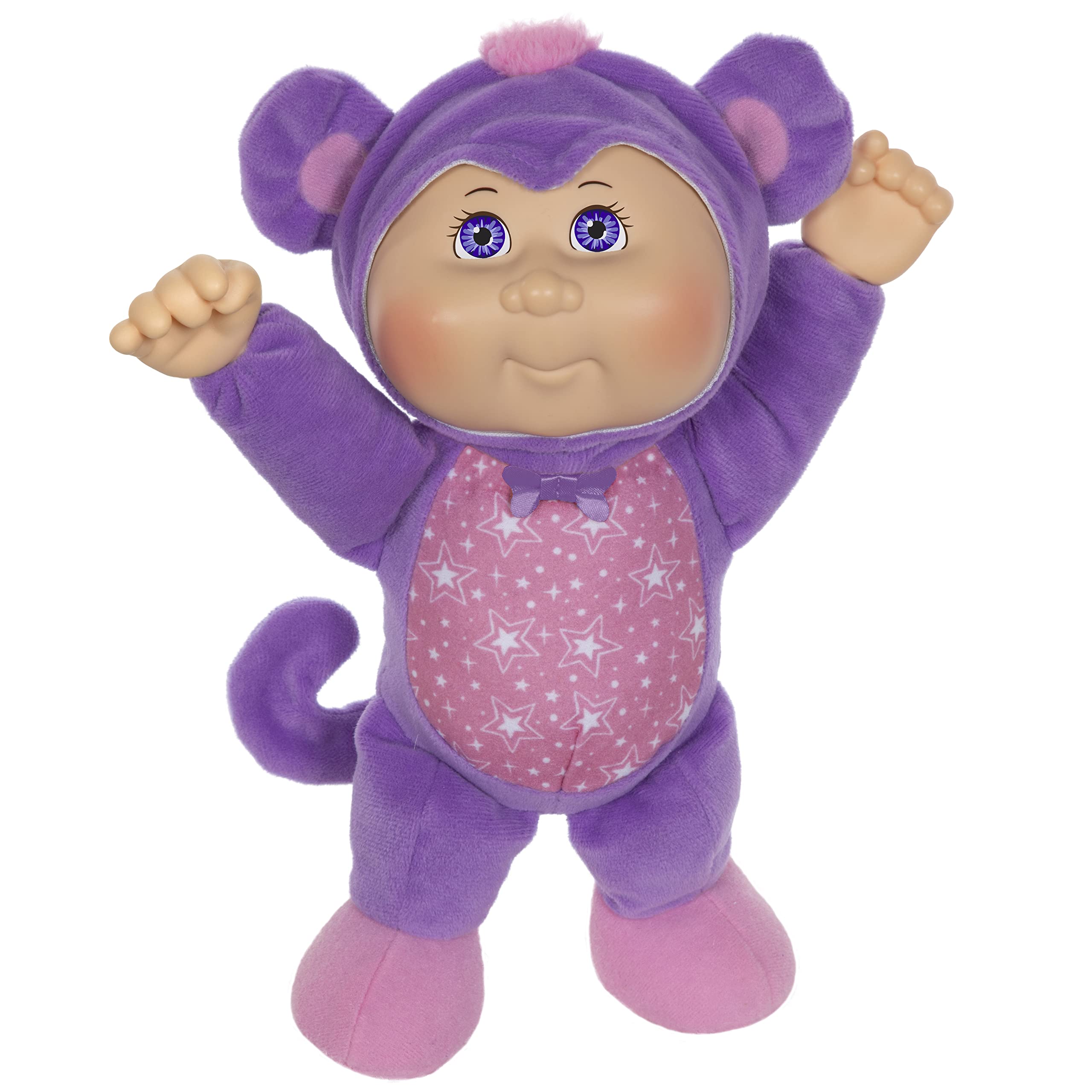Cabbage Patch Kids Space Friends 3-pack back view highlights collectible design and display potential