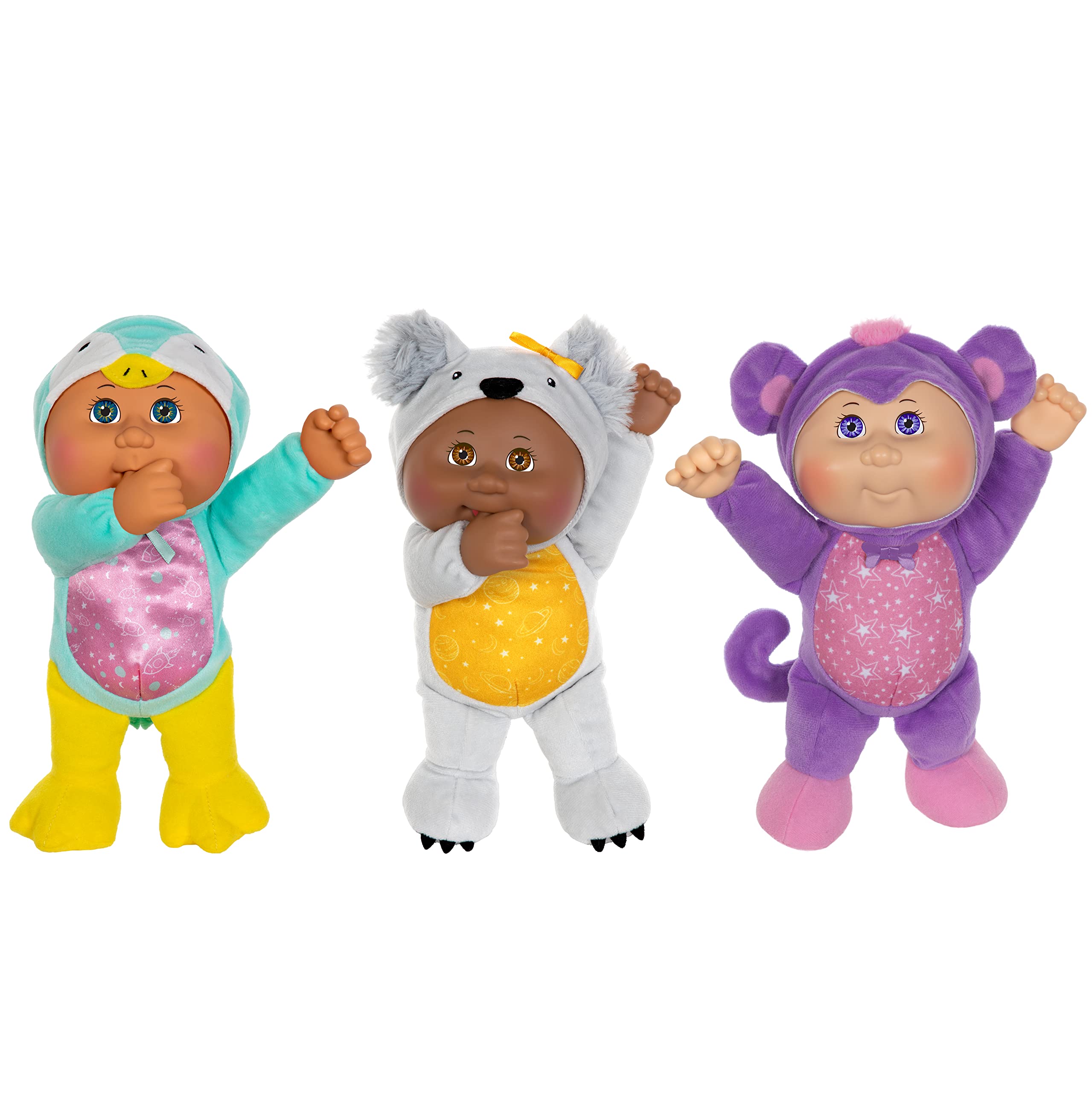 Cabbage Patch Kids Space Friends 3-pack Mercury Monkey front view for imaginative play sessions