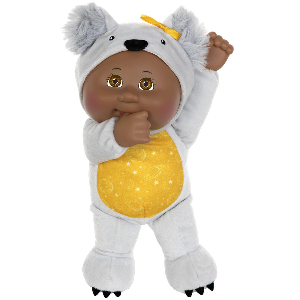 Cabbage Patch Kids Space Friends Pluto Penguin close-up emphasizes character charm and shelf appeal
