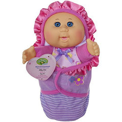 Cabbage Patch Kids swaddler 9-inch doll with removable blanket for cozy snuggles