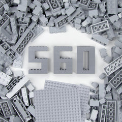 Cabeeskii gray 1x1 brick for precise builds and creative play.