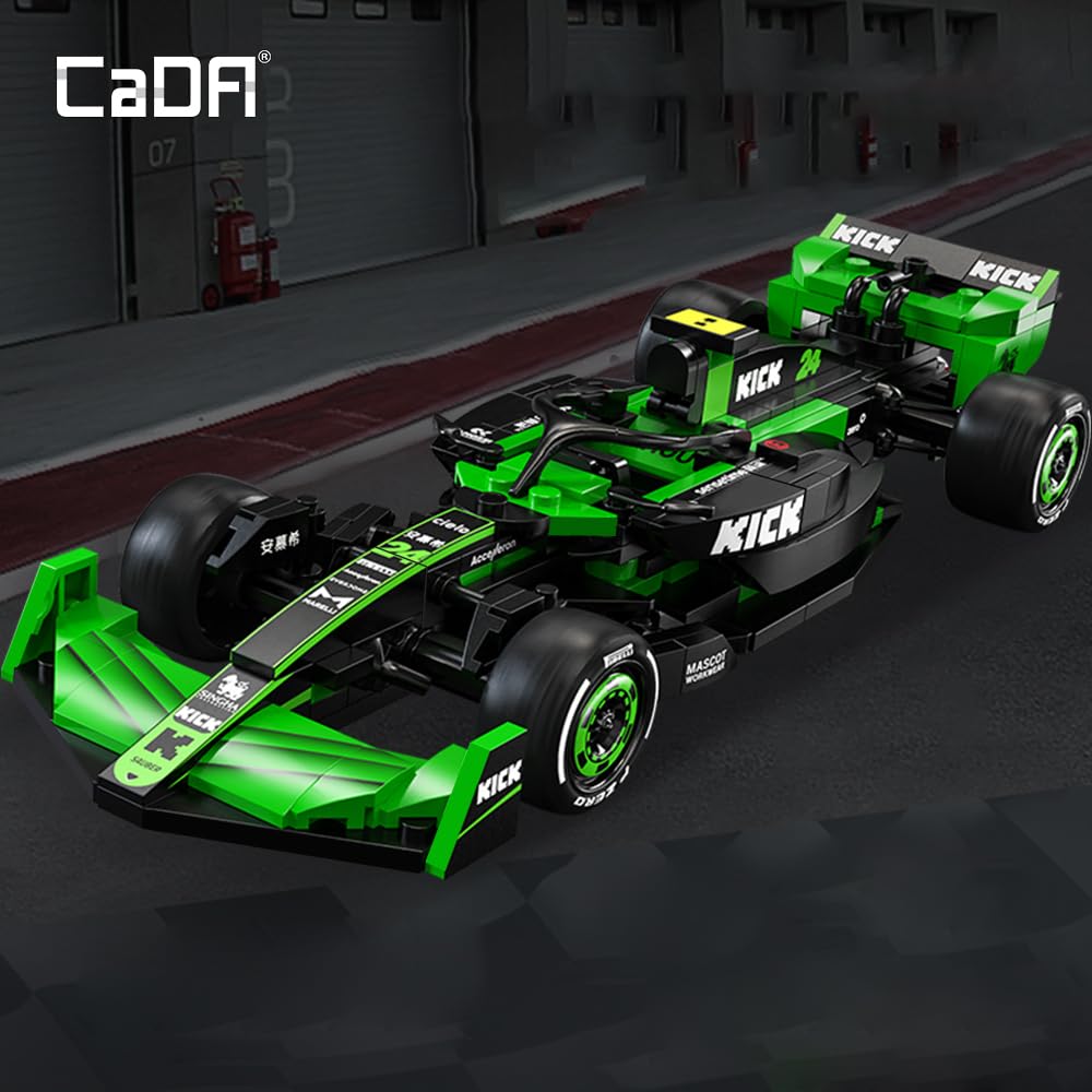 CaDA C55032W Kick Sauber F1 model detailed engine area for enthusiasts