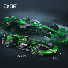 CaDA C55032W Kick Sauber F1 model rear view highlights aero form