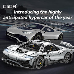 CaDA C61503W Mercedes-AMG One butterfly doors-open view showcases dramatic opening mechanism