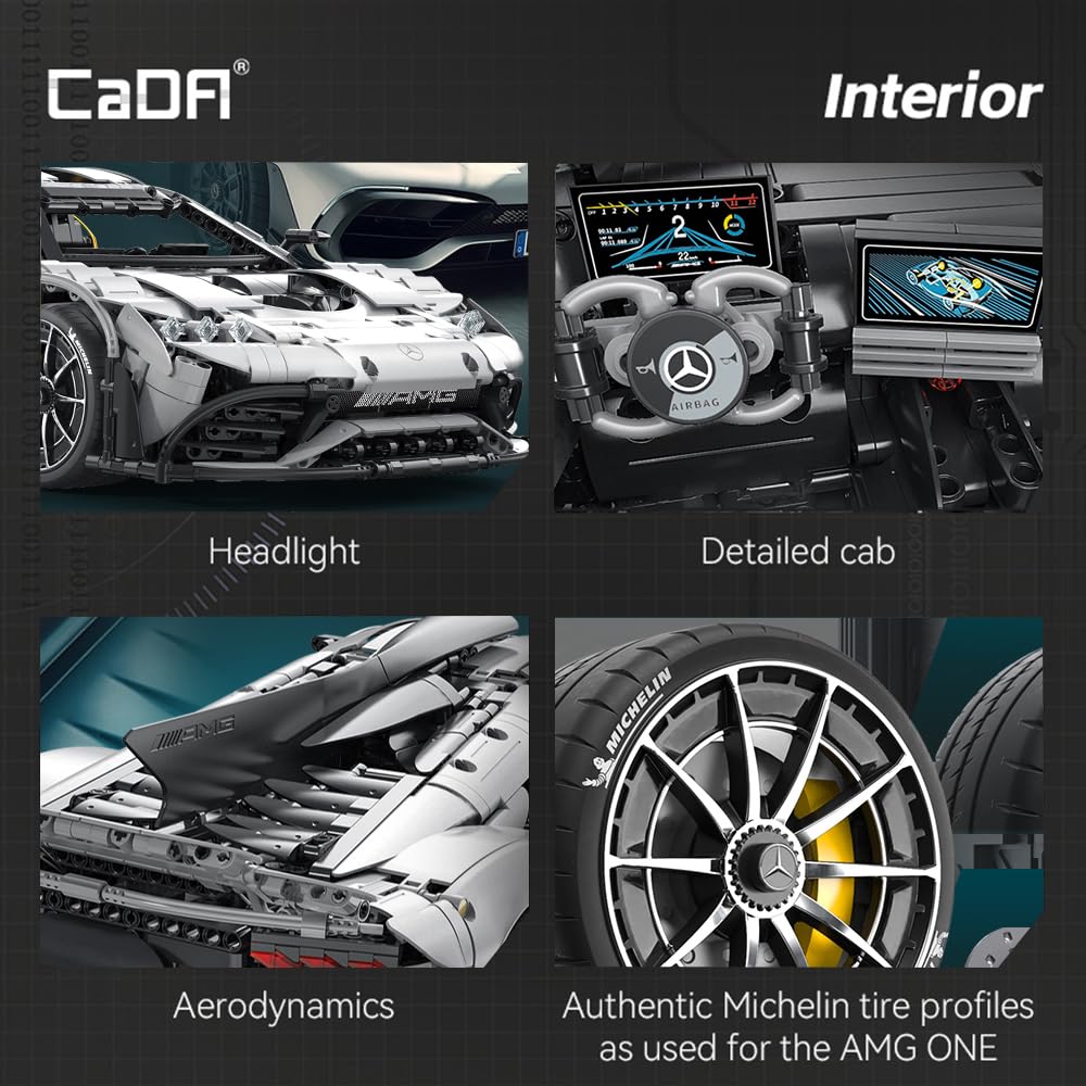 CaDA C61503W Mercedes-AMG One ejection-start mechanism offers engaging play potential