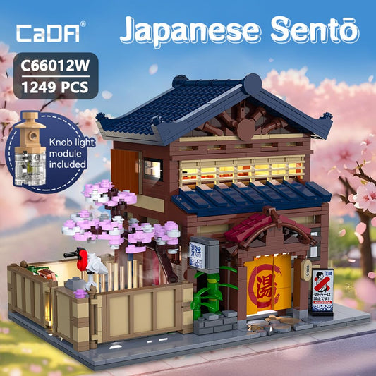CaDA C66012W cherry blossom garden detail adds elegant spring ambiance