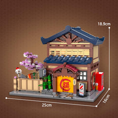 CaDA C66012W traditional sloped roof adds depth to display
