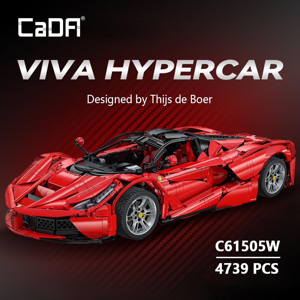 CaDA LaFer Master C61505W butterfly doors showcasing realism in play