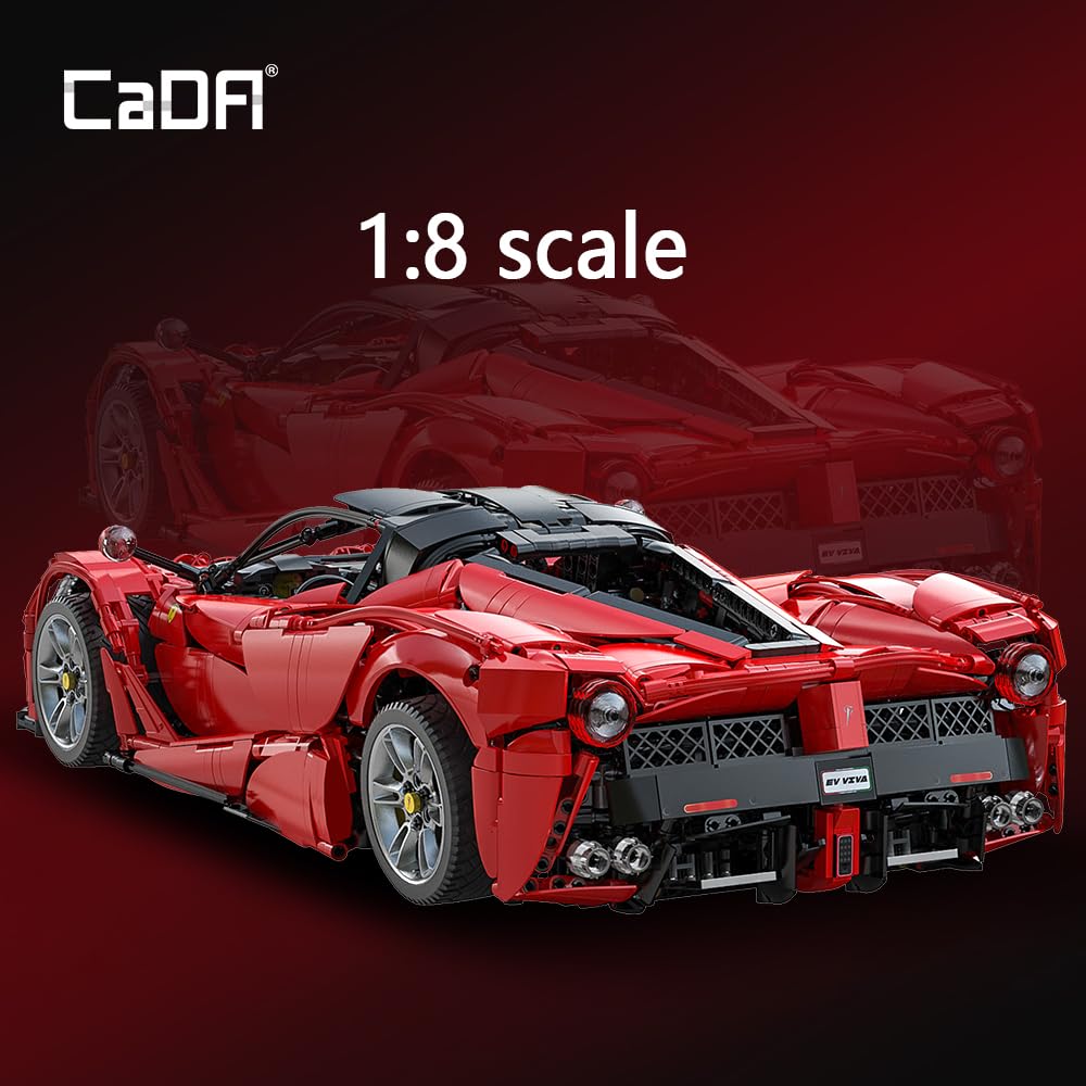 CaDA LaFer Master C61505W 4-speed gearbox detail supports immersive building