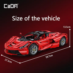 CaDA LaFer Master C61505W luxurious box and instruction manual enhance gifting appeal
