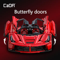 CaDA LaFer Master C61505W steering linkage with paddles enhances authentic control feel