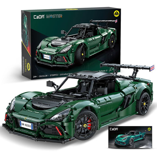 CaDA Master C61511W Lotus Exige Cup 430 body on display for collectors
