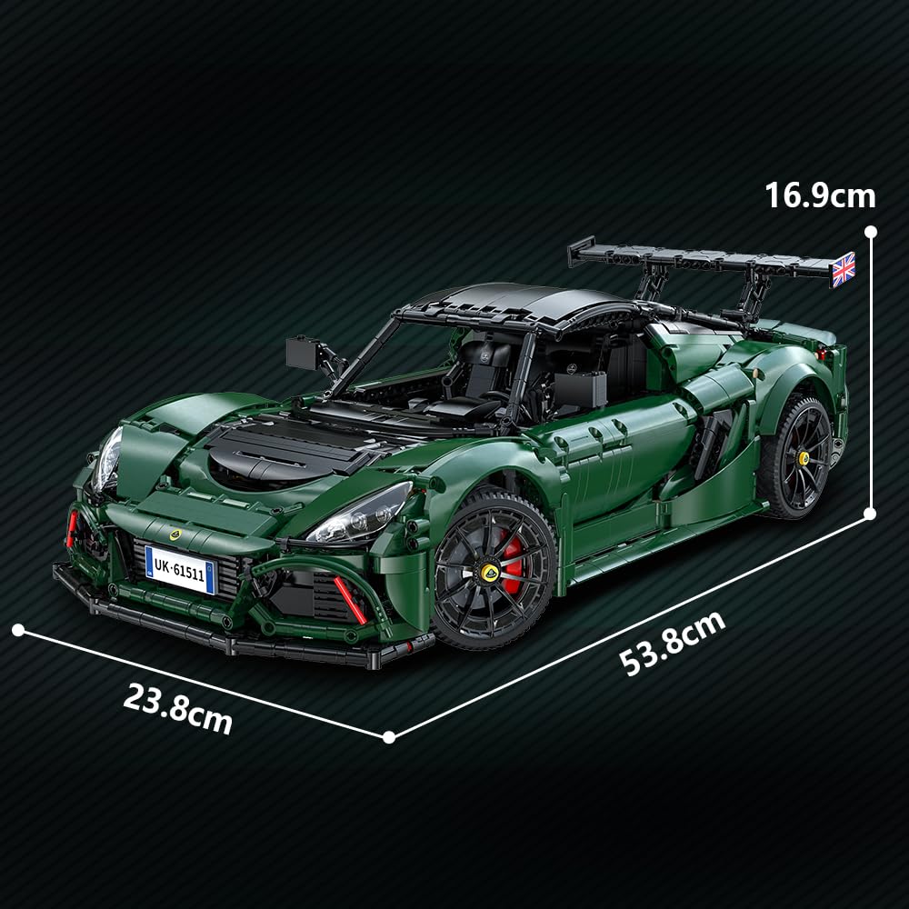 CaDA Master C61511W dark green metallic finish with carbon texture