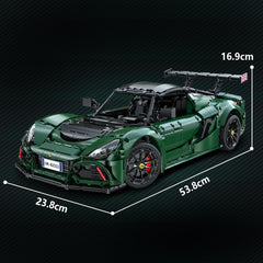 CaDA Master C61511W dark green metallic finish with carbon texture