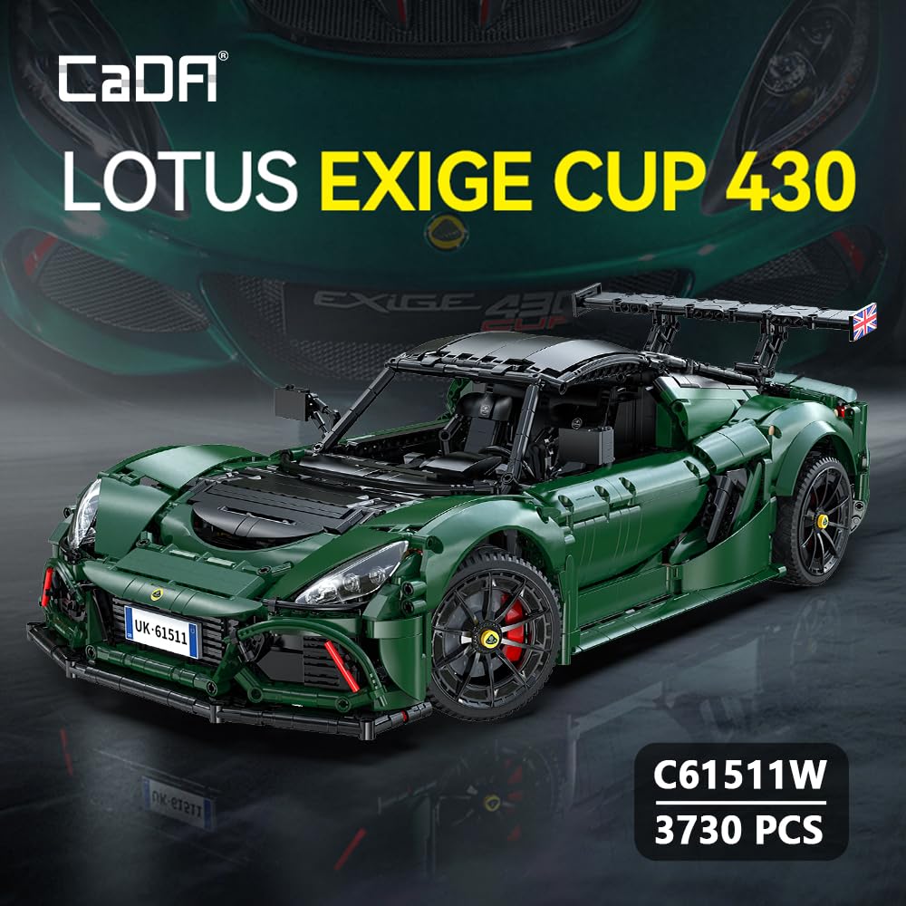 CaDA Master C61511W hood vents detail for race‑inspired look