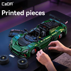 CaDA Master C61511W integrated wheels for seamless chassis integration