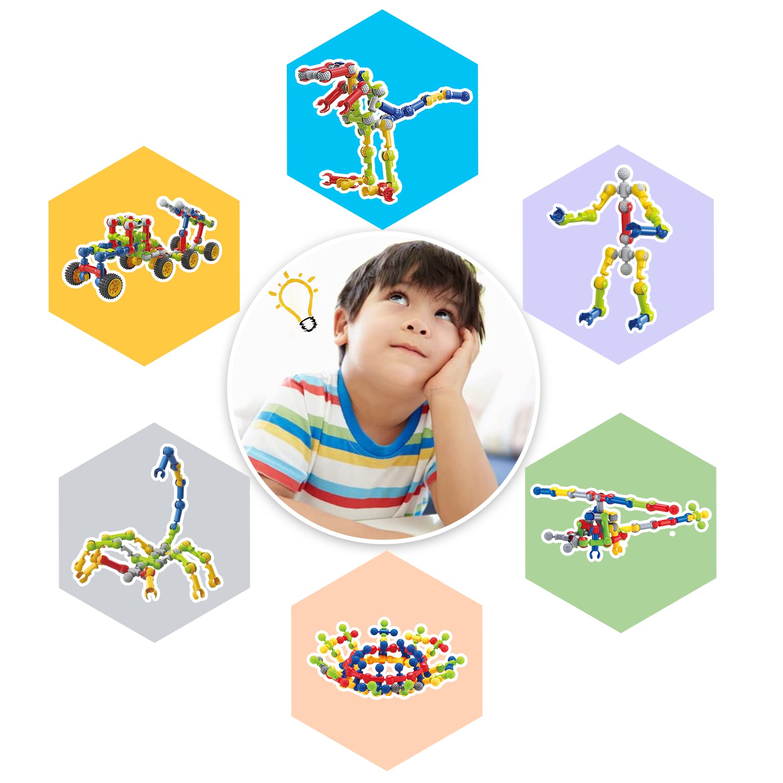 Caferria family-friendly STEM play setup for kids