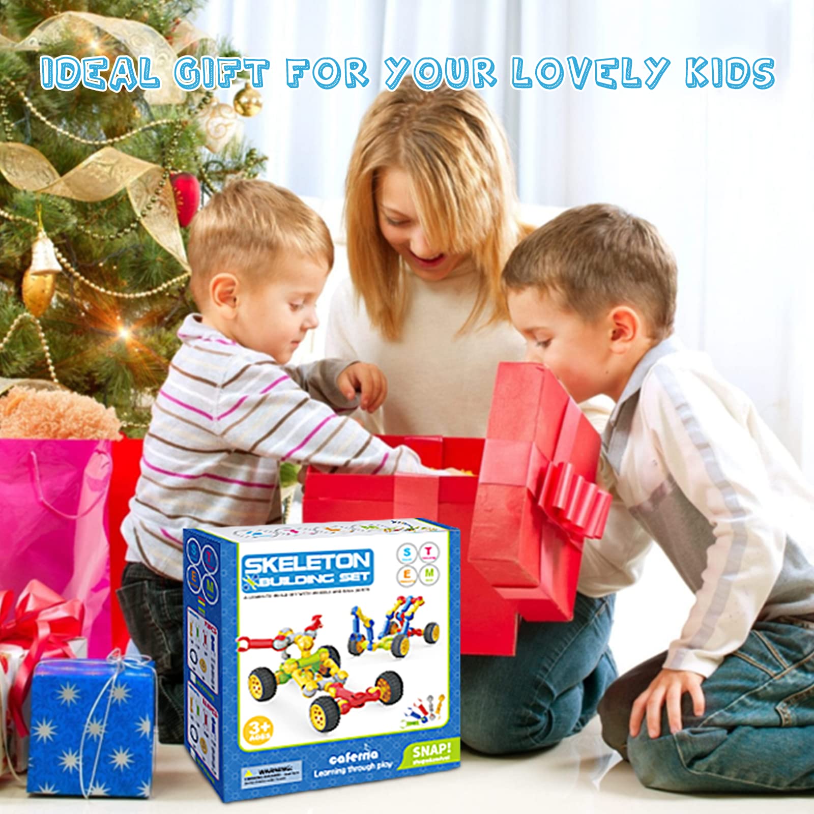 Caferria Safe ABS Blocks – BPA-free, kid-safe material for worry-free play.