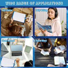 CAGIE diary waterproof cover protects the journal from spills.