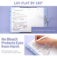 CAGIE waterproof PU leather cover protects the diary during travel and daily adventures