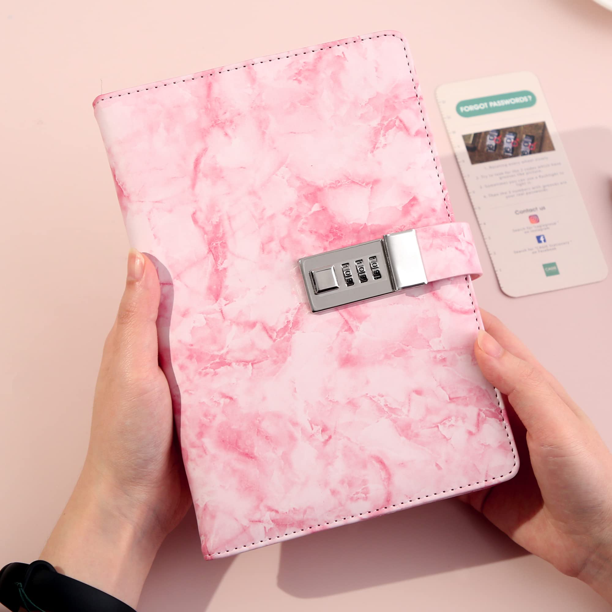 CAGIE durable, travel-friendly diary for on-the-go journaling