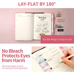 CAGIE diary waterproof cover in PU leather showing durability