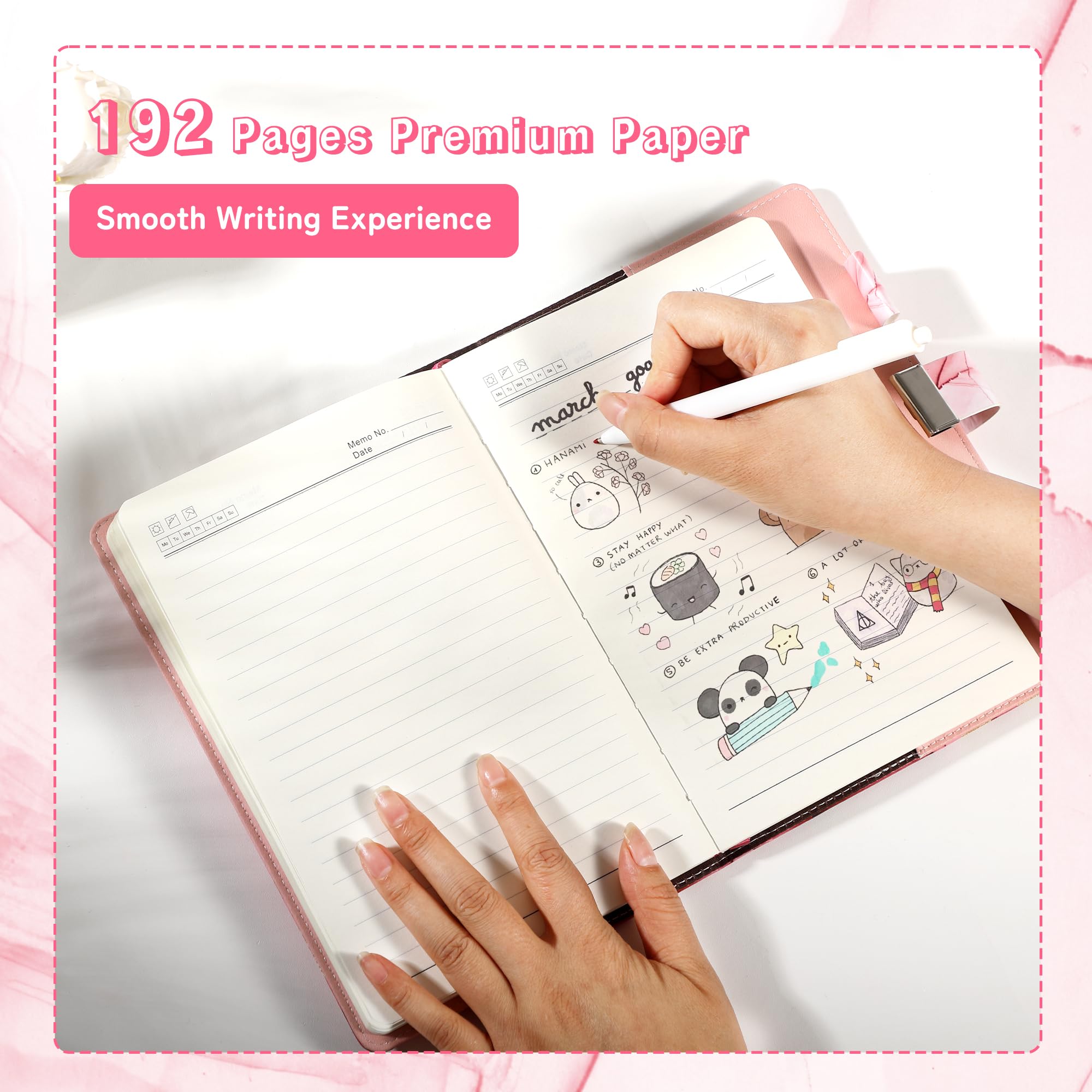 CAGIE no-fluorescent paper for eye-friendly writing