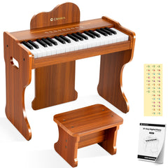 CAHAYA kids piano 37 keys for beginner learners with authentic touch