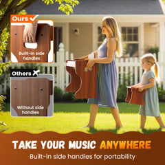 CAHAYA two-handed songbook supports cooperative musical play