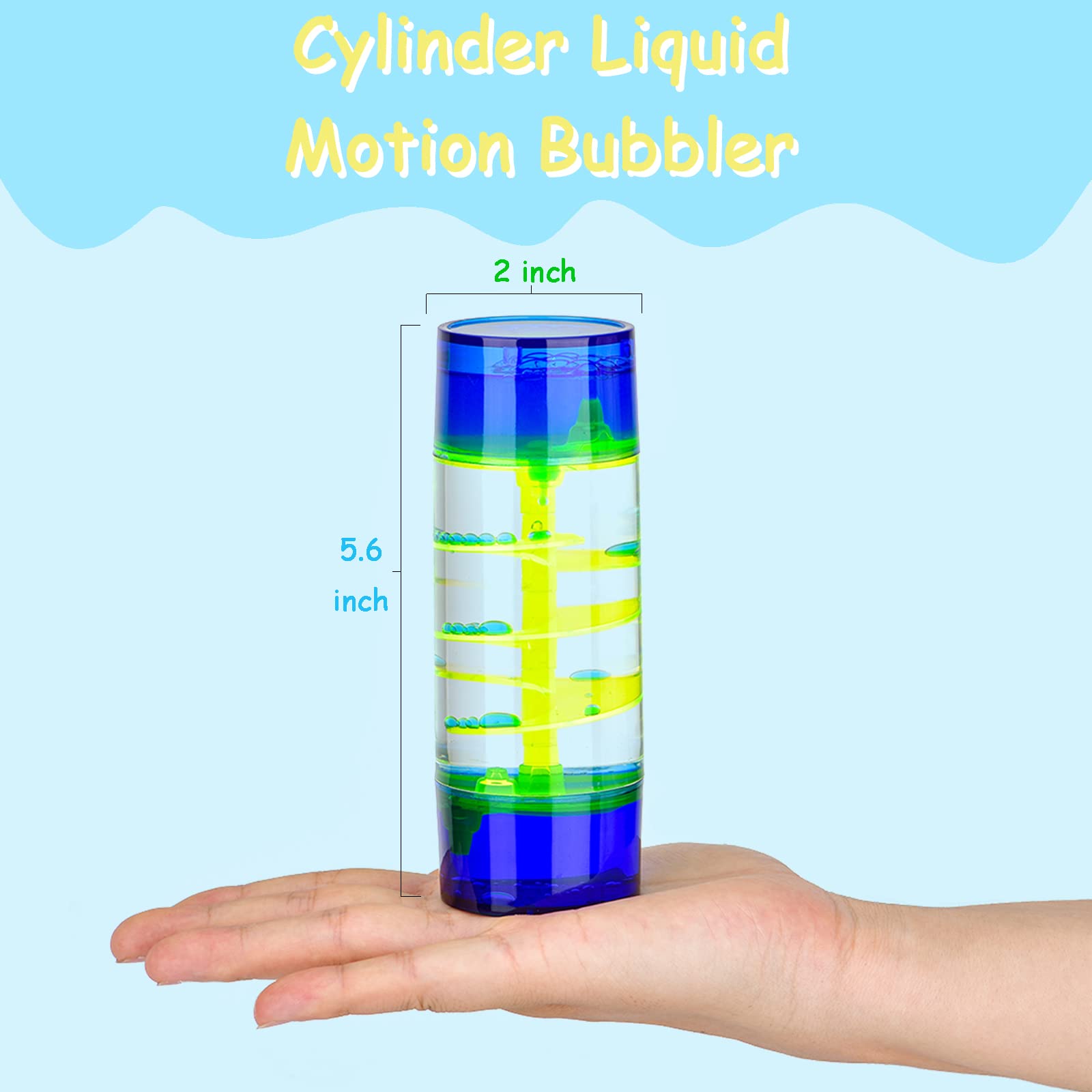CAILINK Liquid Motion Bubbler slows drops for sensory engagement and focus.