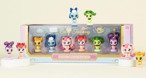 Caincosmetic Catch Teenieping Gogoping figure adds bright color to collection.