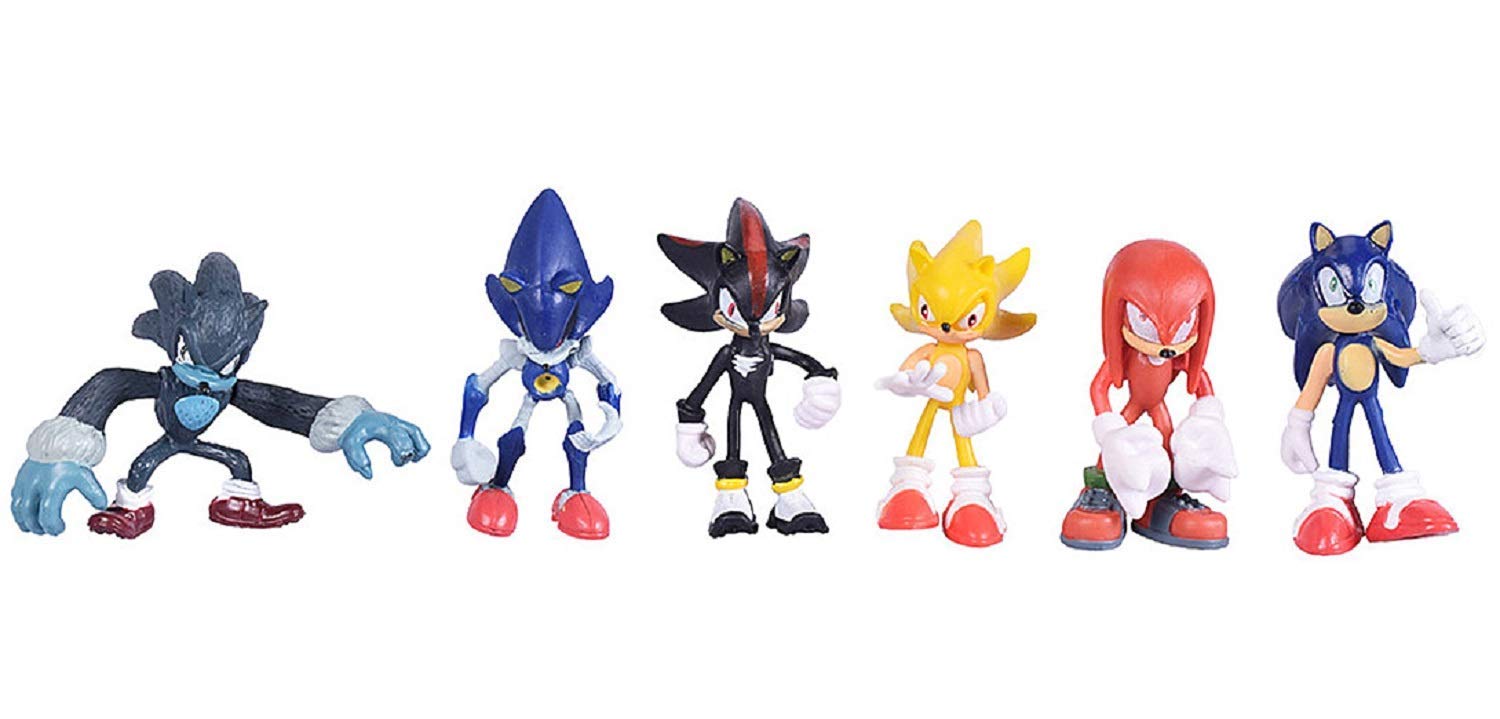 Cake Toppers Classic Sonic gems-sparkling accents for cake toppers and displays.