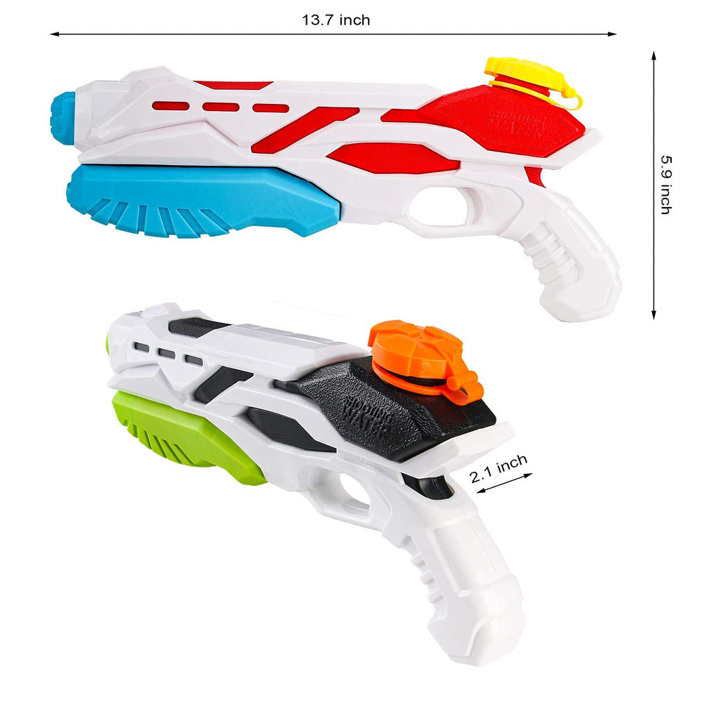 Cakuni water guns at the beach day for family fun.
