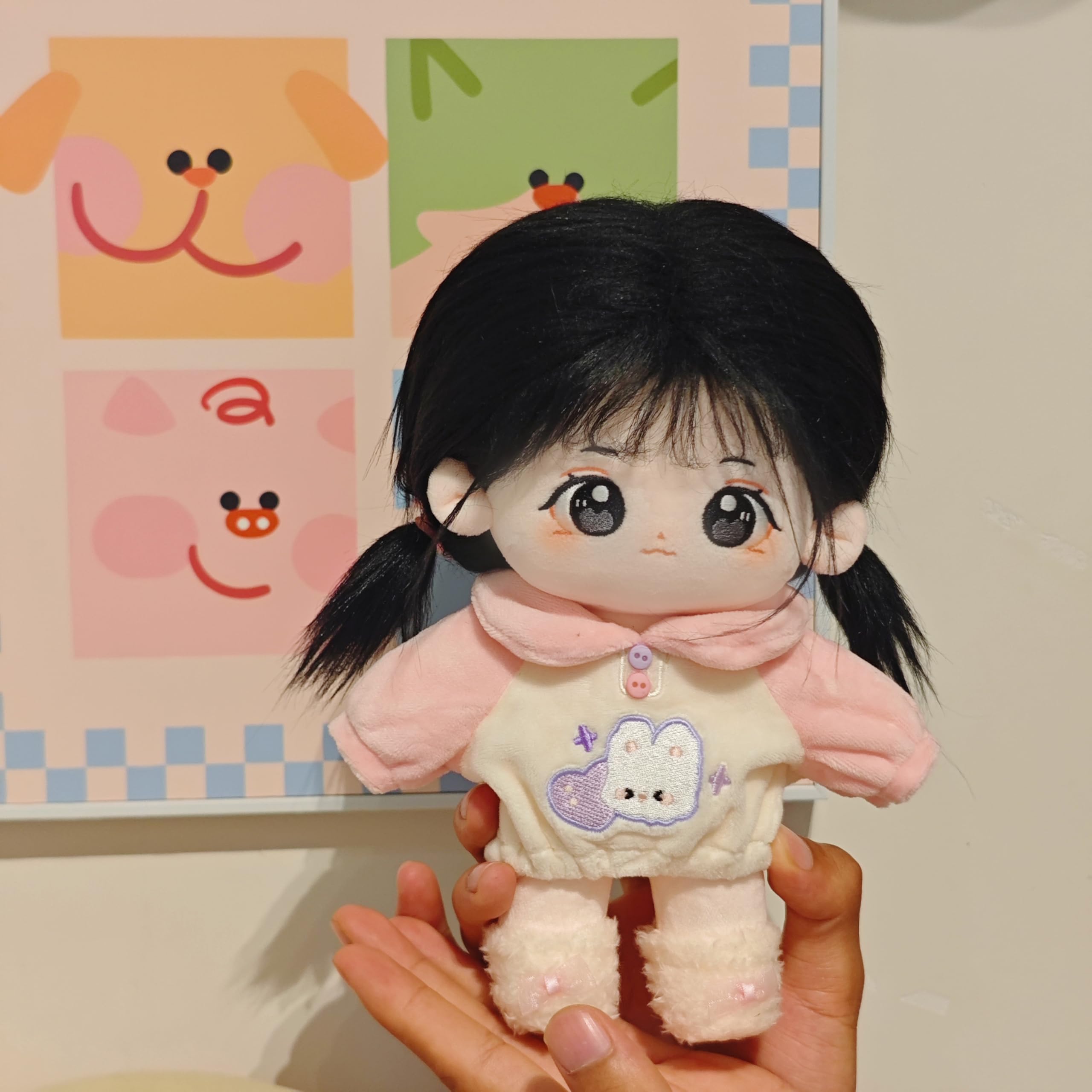 Calembo Plush Doll skeleton detail adds quirky charm for themed tales