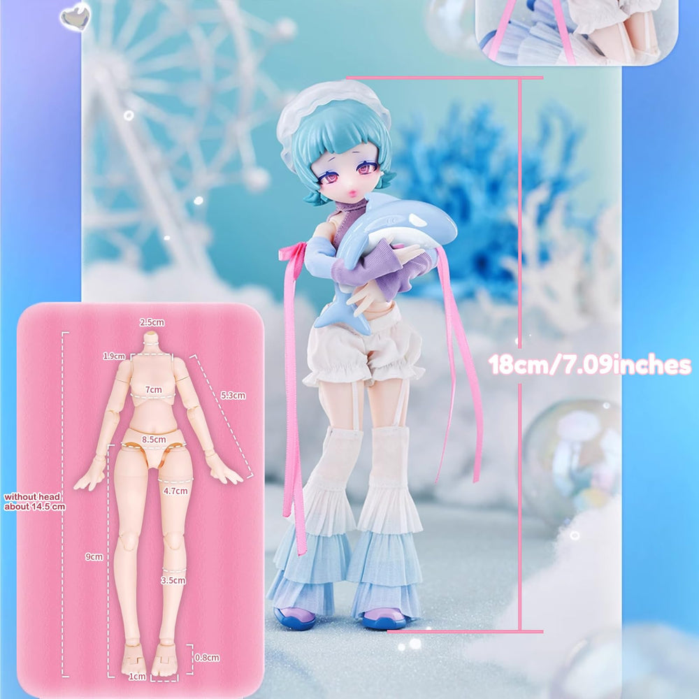 CALEMBOU Eve Lynna accessories and interchangeable outfits for styling.