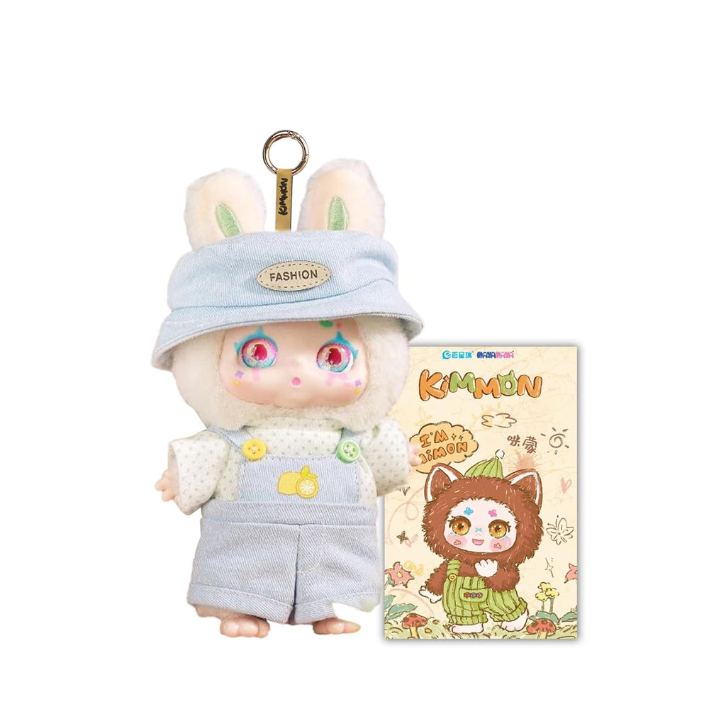 CALEMBOU Kimmon Mimon plush blind box closed; compact collectible for display.