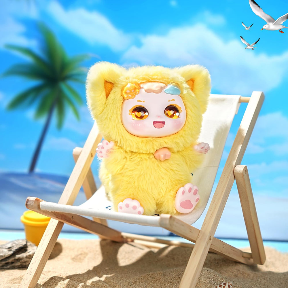 CALEMBOU soft kawaii plush doll, ideal as portable bag pendant.