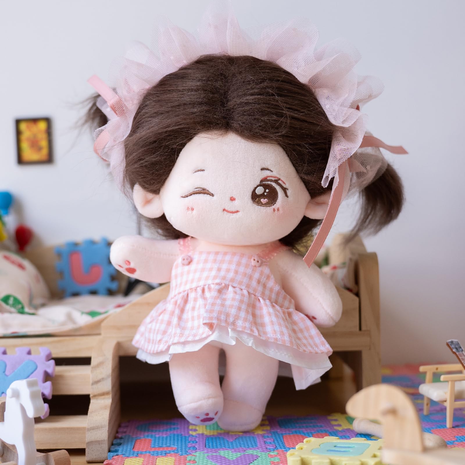 Calembou Winkii plush doll soft cotton fabric ideal for cuddling